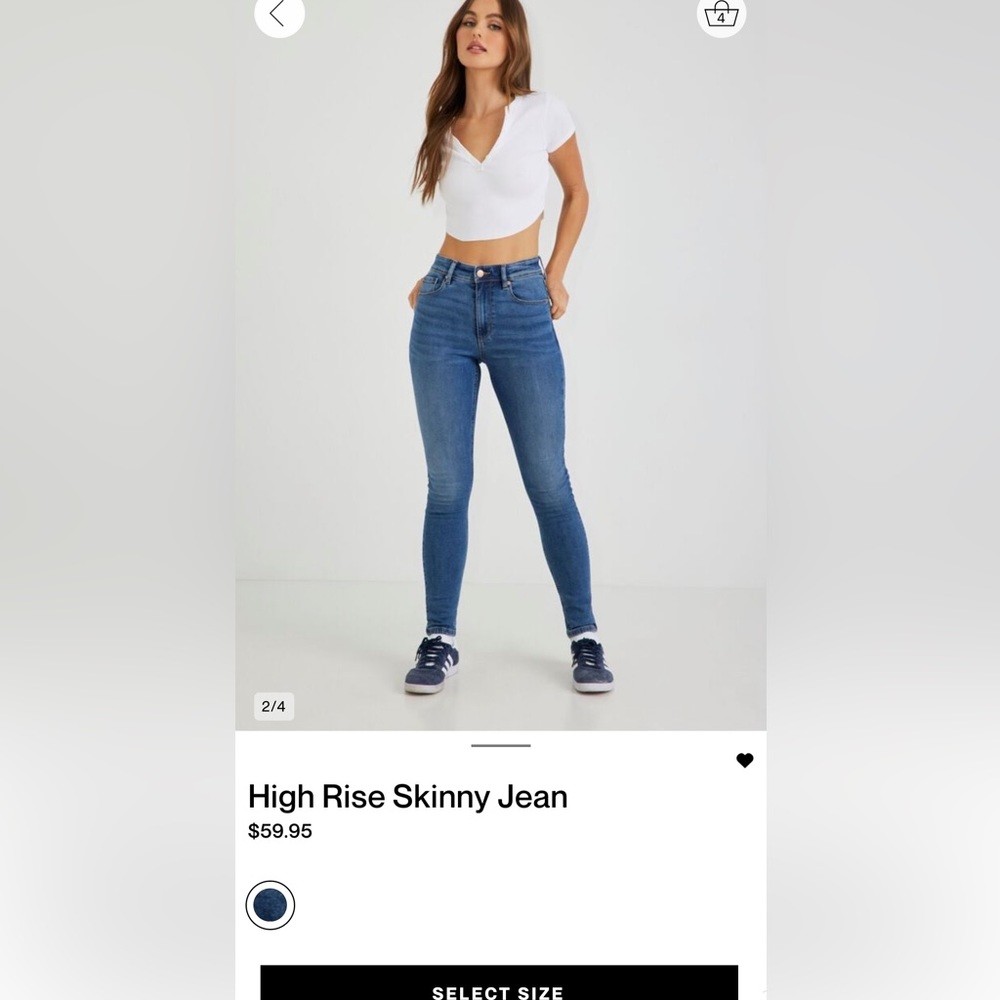 Garage skinny jeans brand new